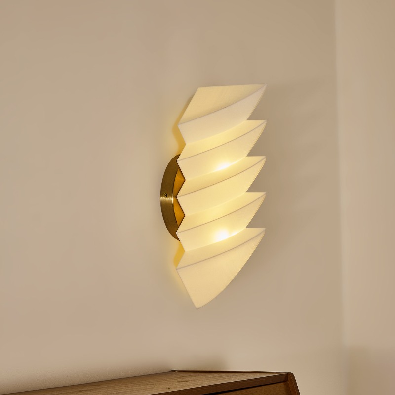Japanese Home Bathroom Design - Japanse designer wandlampen woonkamer achtergrond LED