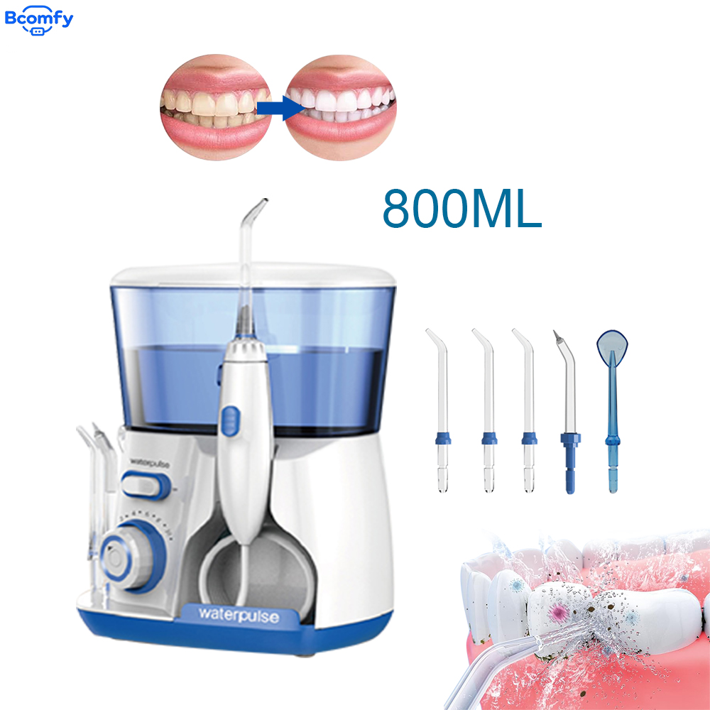 Home Bathroom Cleaning Machine - Waterpulse Elektrische Waterflosser 800ml Hoge Druk