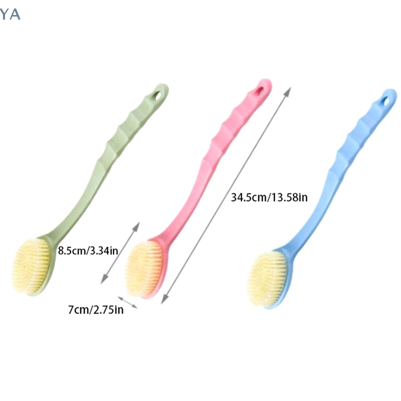 Home Bathroom Cleaning Machine - [Y] Zachte lichaamsscrubber Douche-exfoliërende scrubs Badborstel