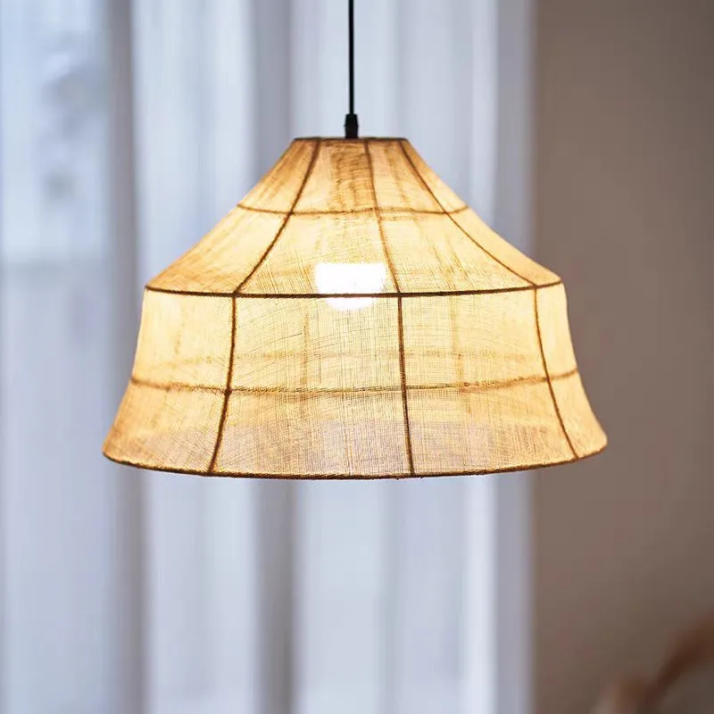 Japanese Home Bathroom Design - Wabi-sabi Japanse LED-plafondkroonluchters Lampen Ontwerp Vintage