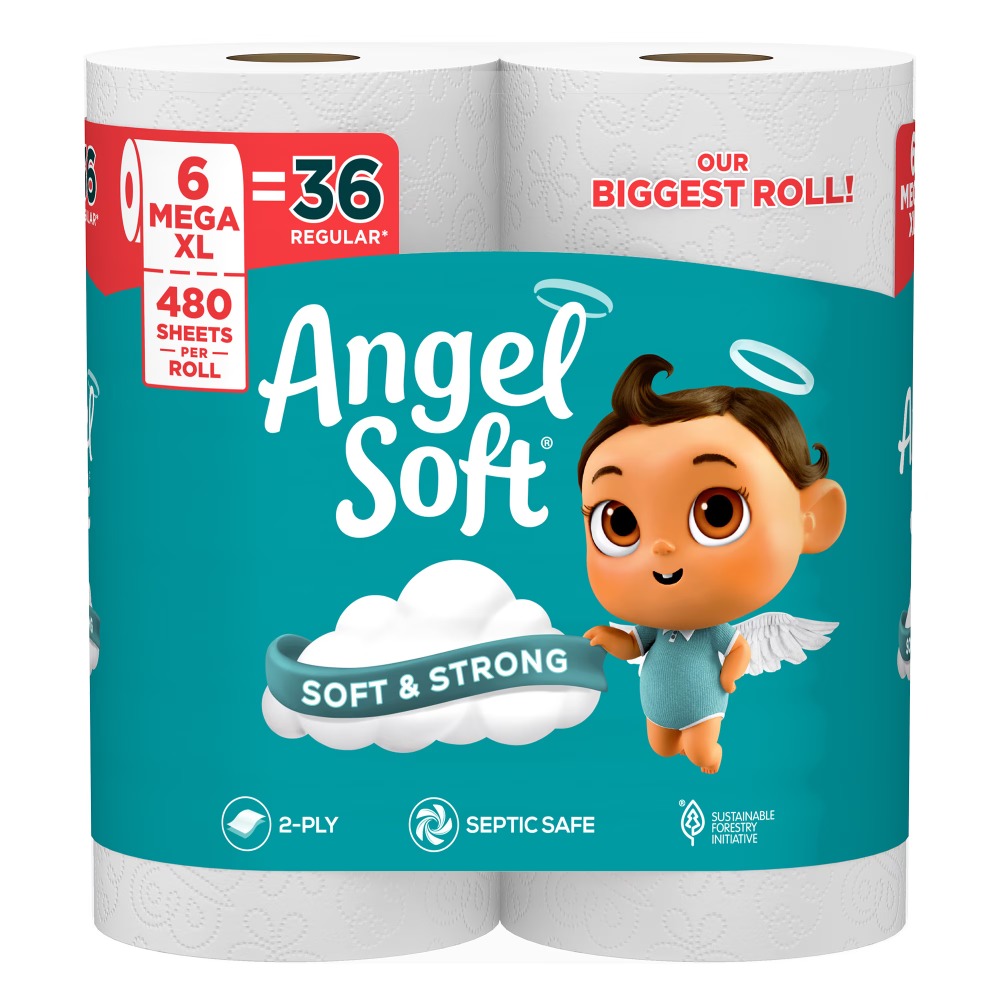 2-laags toiletpapier, 6 Mega X - Home Bathroom Toilet recensie en prijs