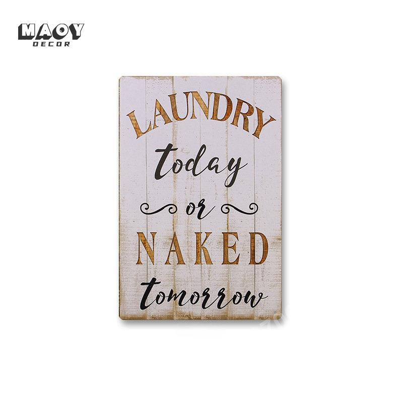 Slogan Metalen Tin Bord Wasrui - Home Bathroom Signs recensie en prijs