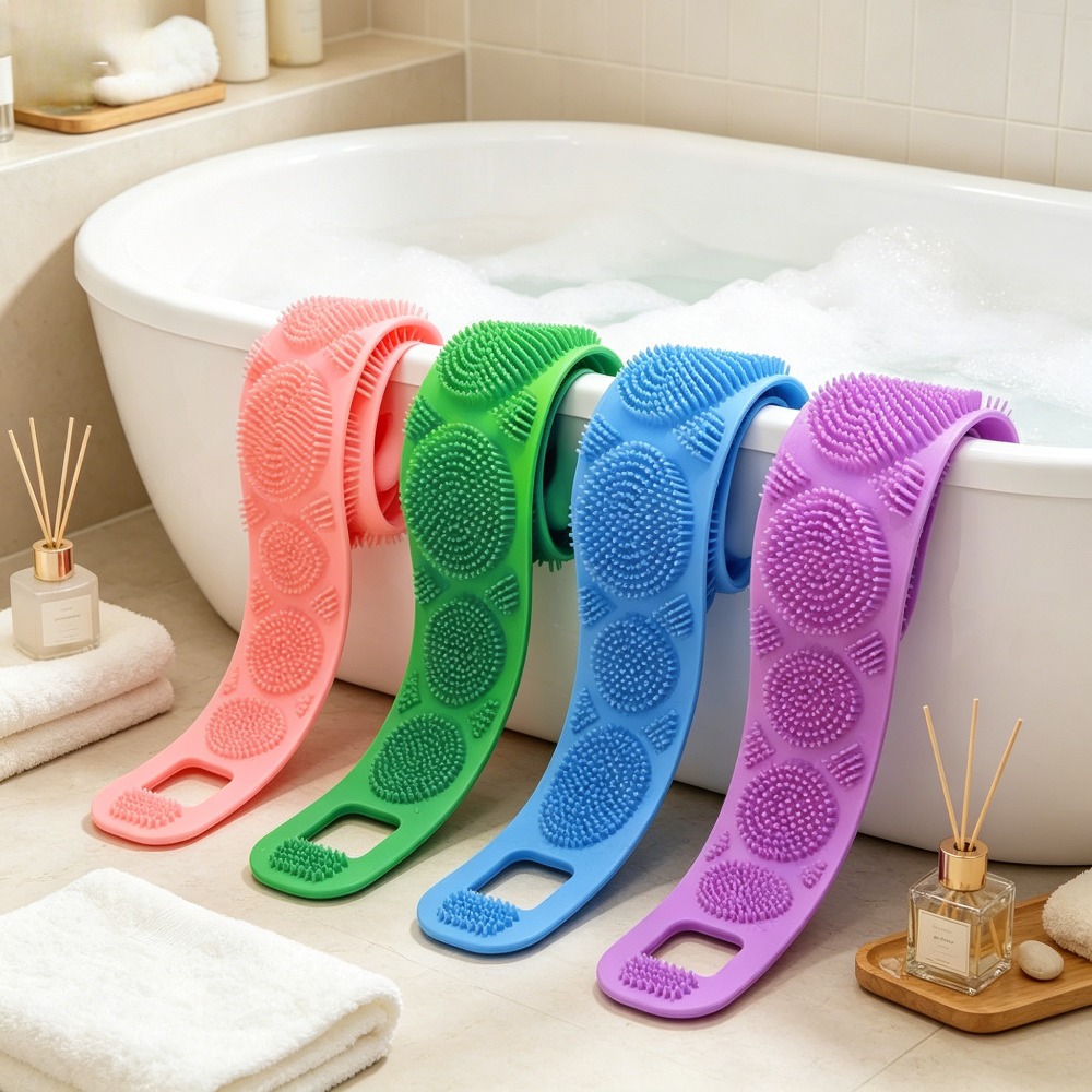 Siliconen doucheborstelriem, z - Home Bathroom Cleaning Machine recensie en prijs