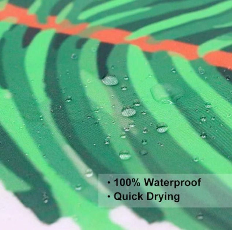 Vis douchegordijn, waterdicht  - Japanese Home Bathroom Design recensie en prijs