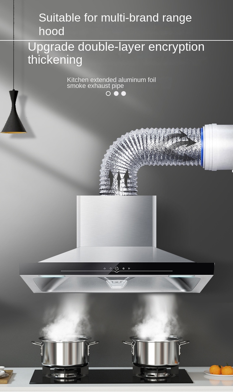 125Mm Aluminiumfolie Ventilati - Home Bathroom Ventilation recensie en prijs