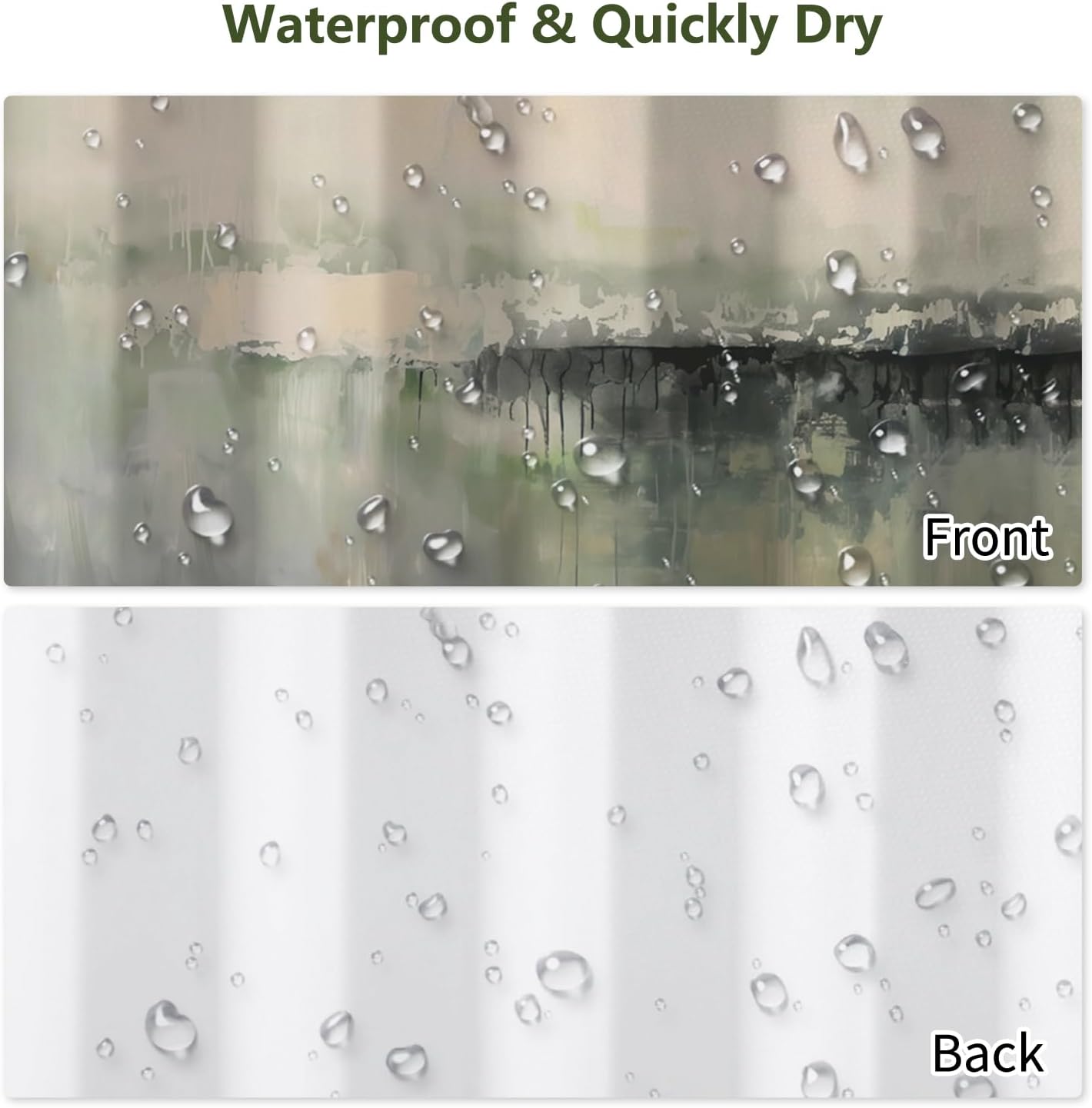 Waterdicht abstract aquarel do - Home Bathroom Spa Ideas recensie en prijs