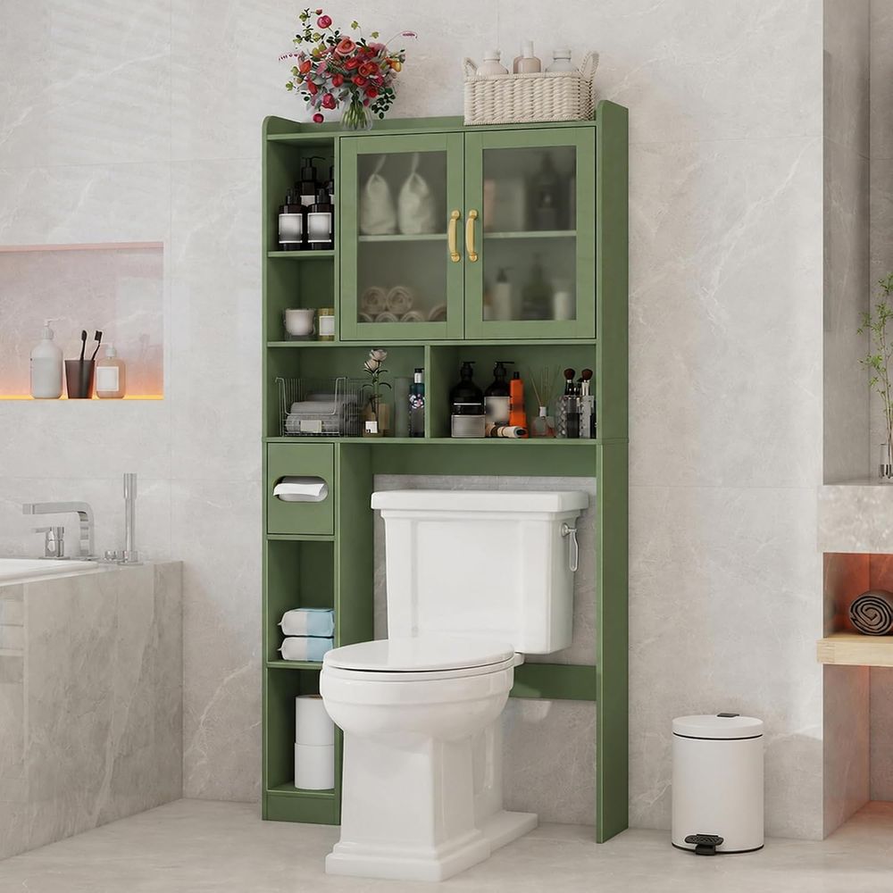 Ruimtebesparende acryl opbergk - Home Bathroom Toilet recensie en prijs