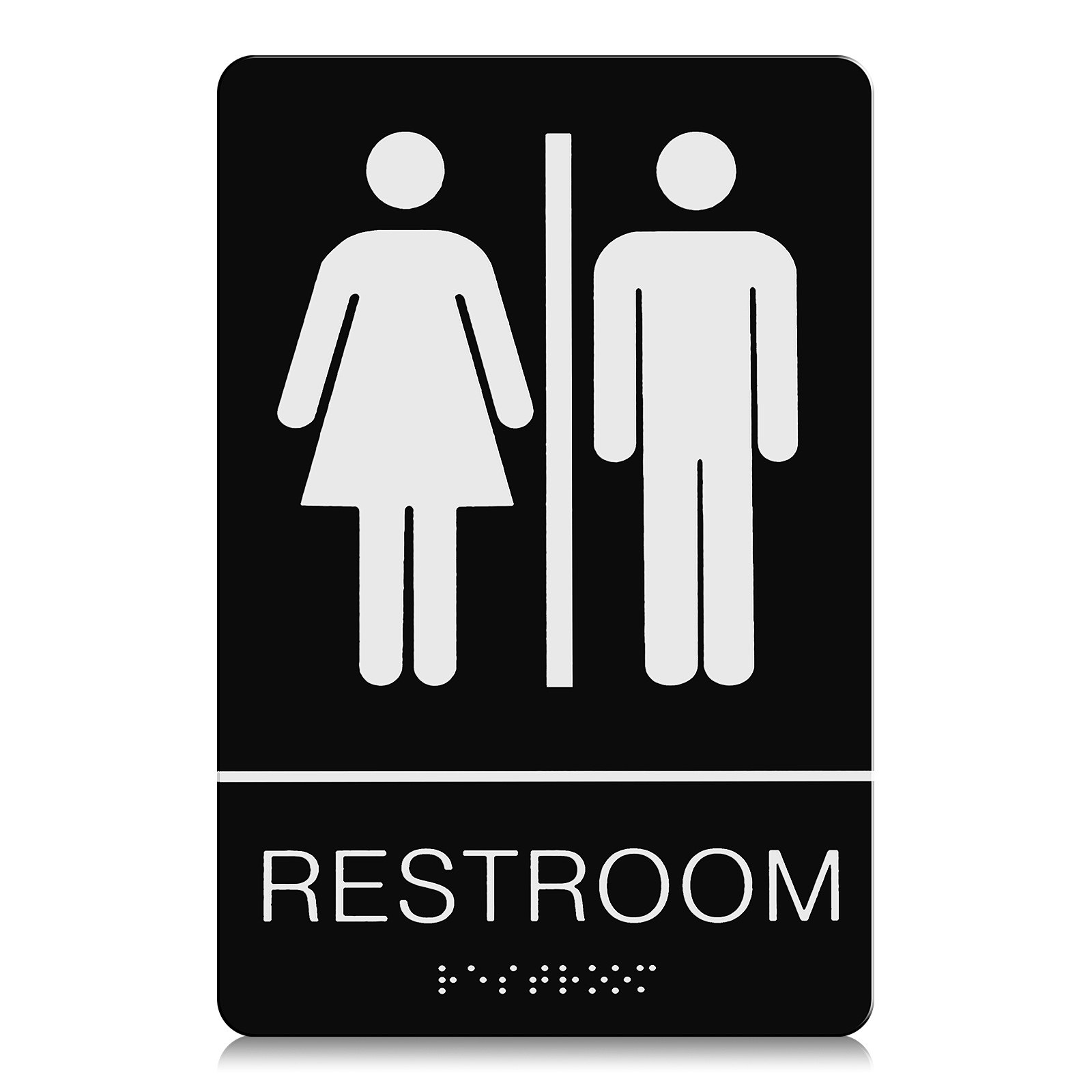 Unisex Braille-toiletbord, zel - Home Bathroom Toilet recensie en prijs