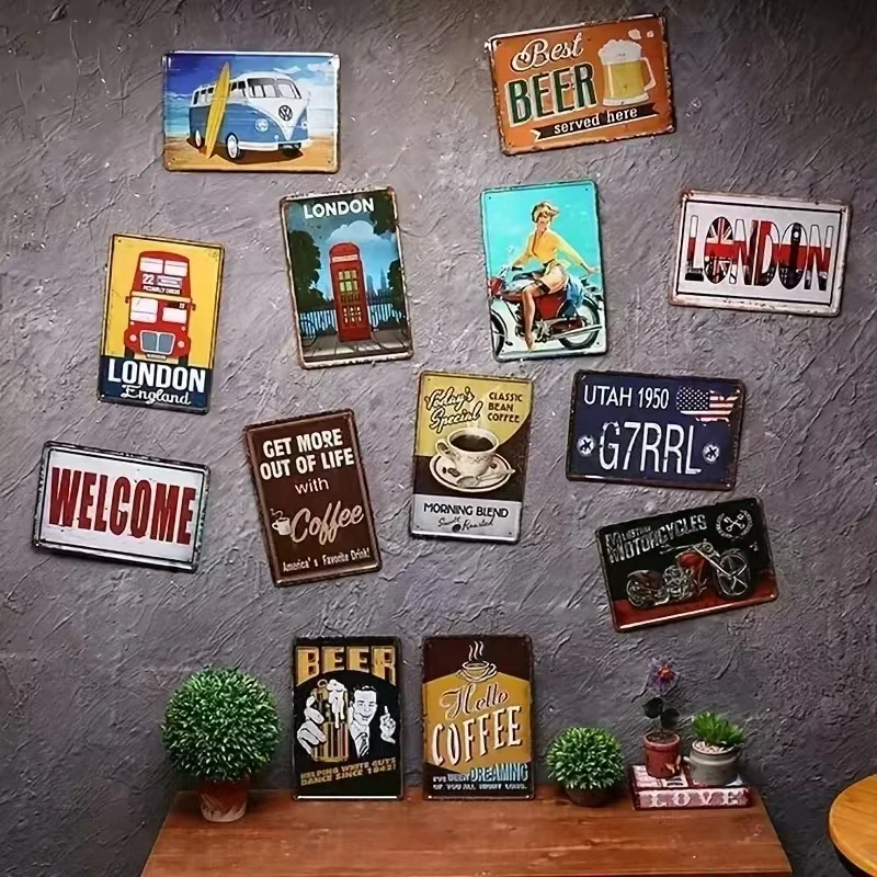 Metalen wanddecoratie vintage  - Japanese Home Bathroom Design recensie en prijs