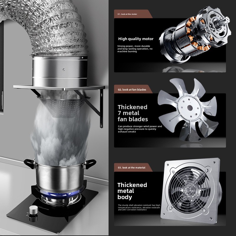 6/8Inch Extractor Ventilatieve - Home Bathroom Ventilation recensie en prijs